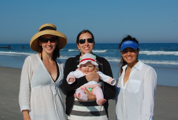 Sarah, Cathy, Mindy & little Abigail